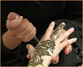 Marrakech Henna art